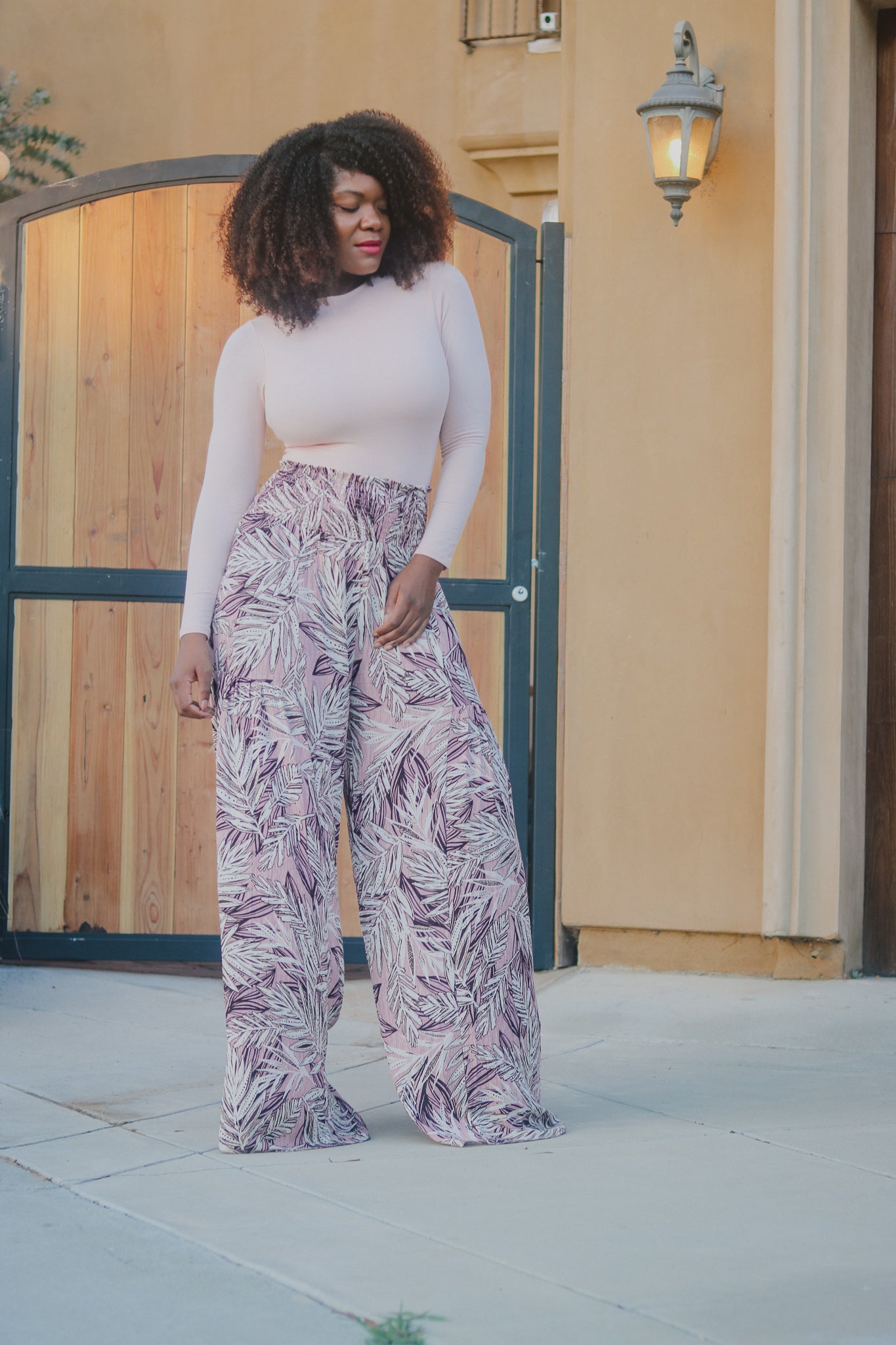 Go with the Flow Wide-Leg Palazzo Pant - Whimsy Whoo
